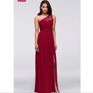 Bridesmaid dress from David’s bridal